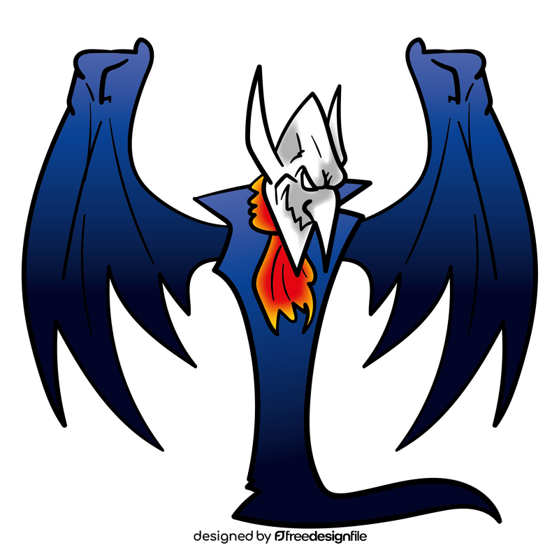 Vampire cartoon clipart