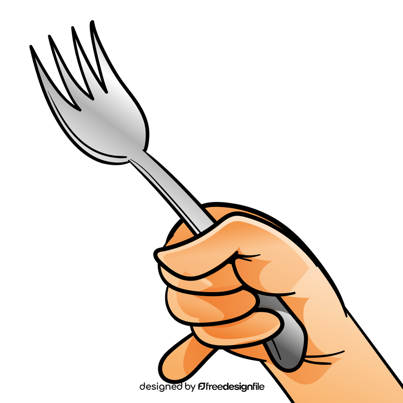 Fork cartoon clipart