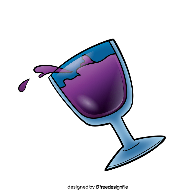 Wine cartoon clipart