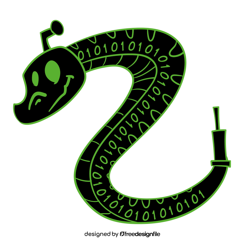 Snake cartoon clipart