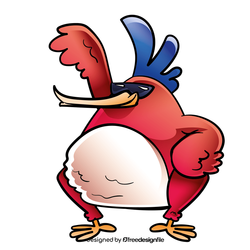 Bird cartoon clipart