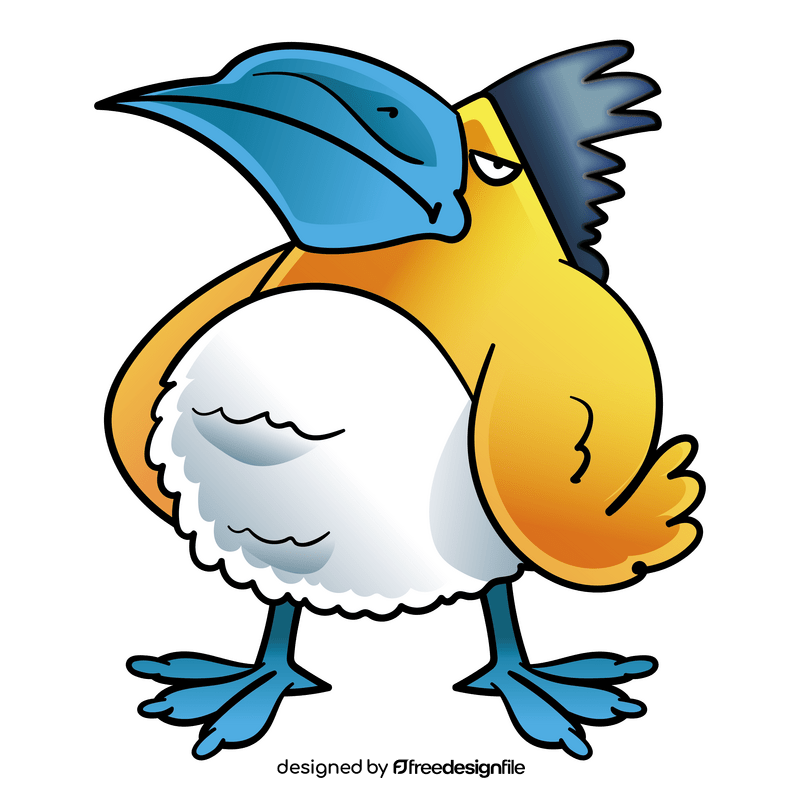 Bird cartoon clipart