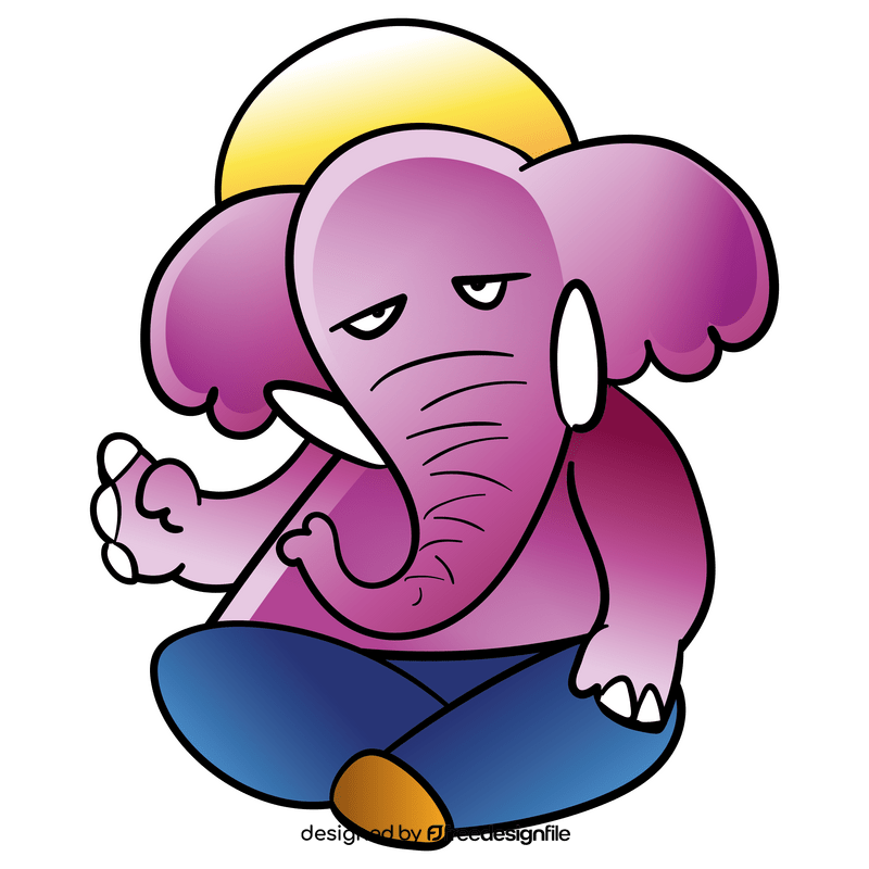 Ganesha cartoon clipart