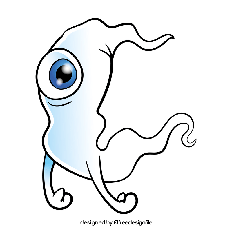 Ghost cartoon clipart