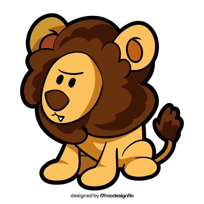 Leo cartoon clipart