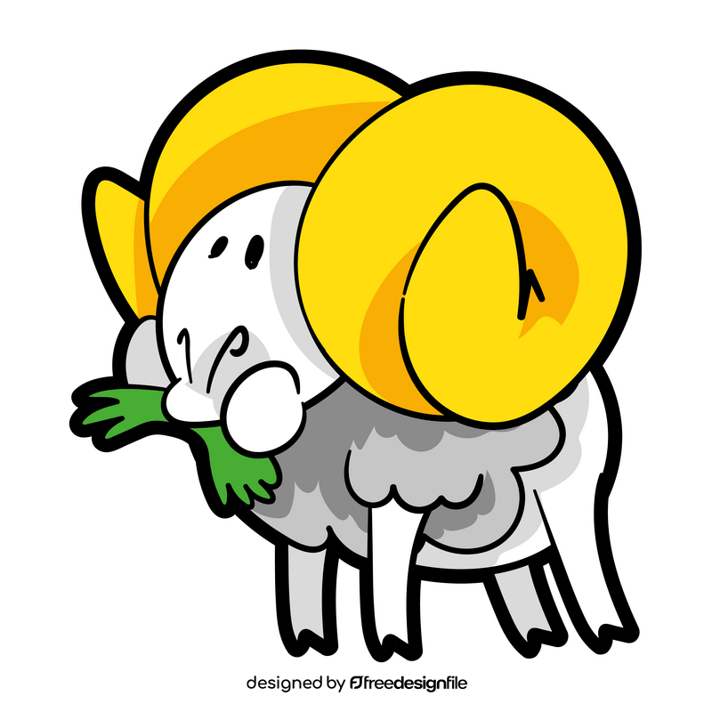 Sheep cartoon clipart