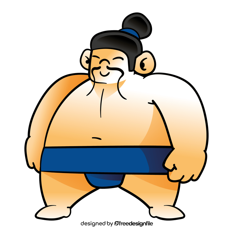 Sumo cartoon clipart