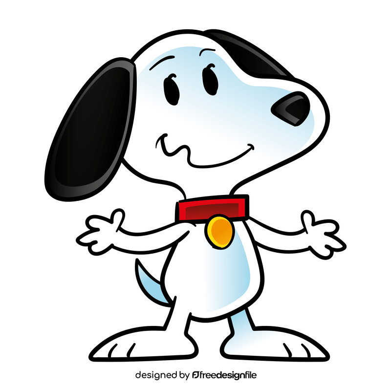 Snoopy cartoon clipart