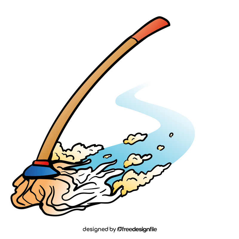 Mop cartoon clipart