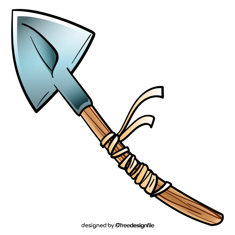 Shovel cartoon clipart