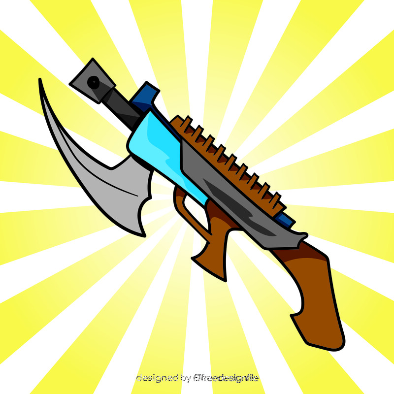 Weapon cartoon vector