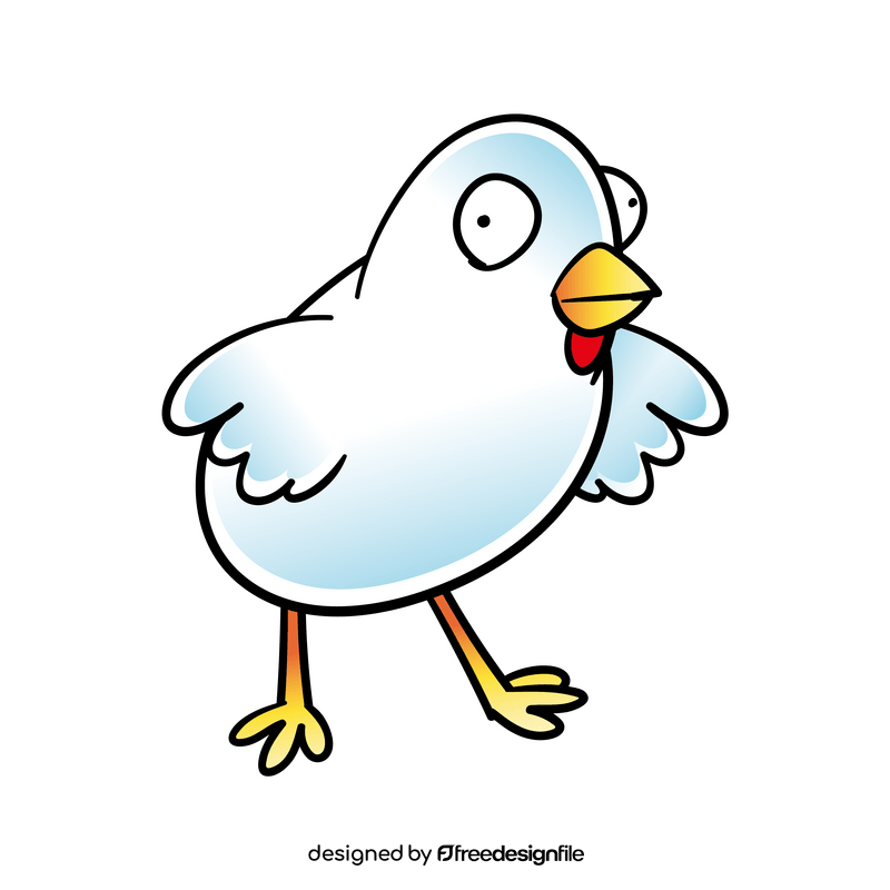 Chick cartoon clipart