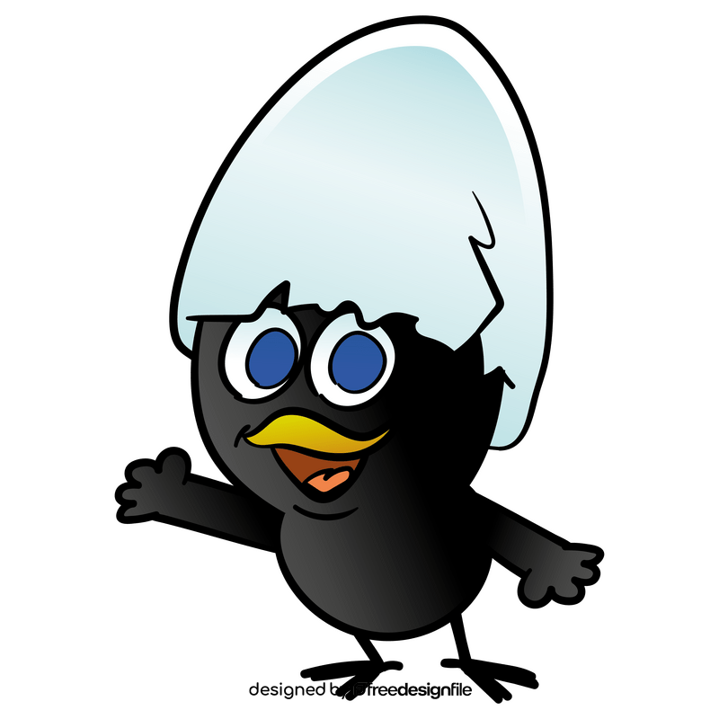 Calimero cartoon clipart