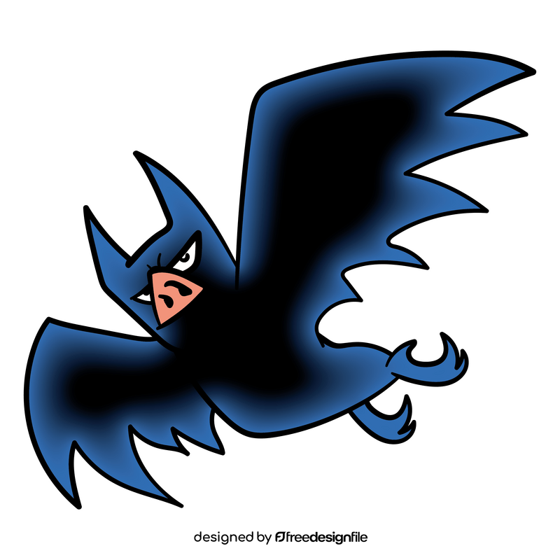 Bat cartoon clipart