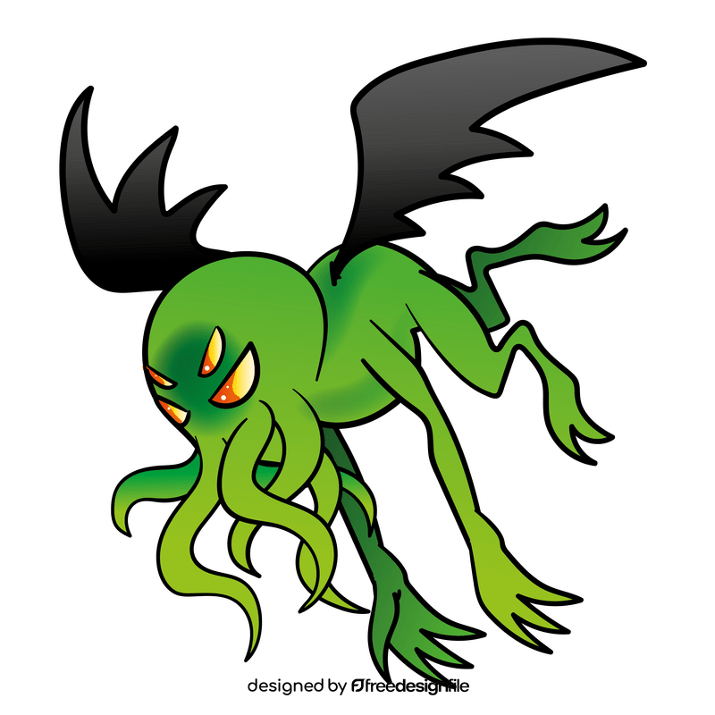 Lovecraft cartoon clipart