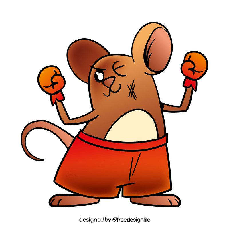 Mouse cartoon clipart