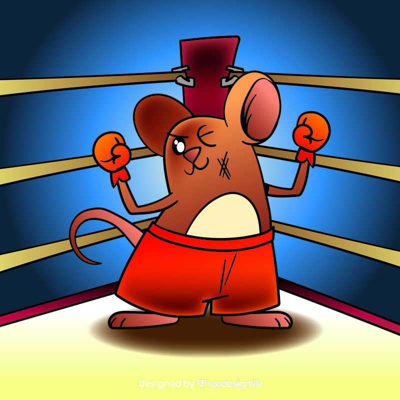 Mouse cartoon vector