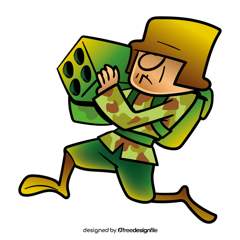 Soldier cartoon clipart