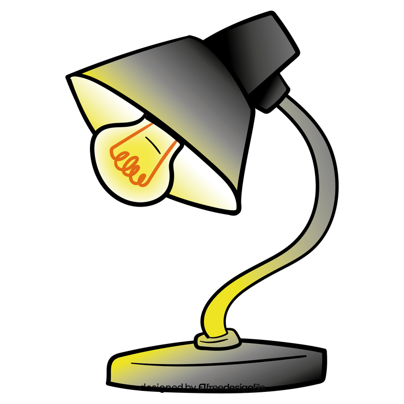 Lamp cartoon clipart