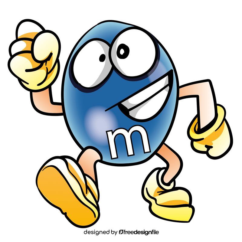 M&ms cartoon clipart