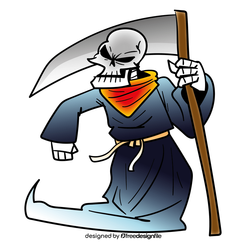 Death cartoon clipart