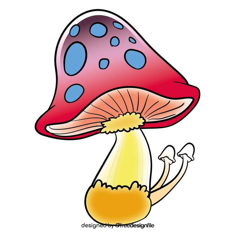 Mushroom cartoon clipart