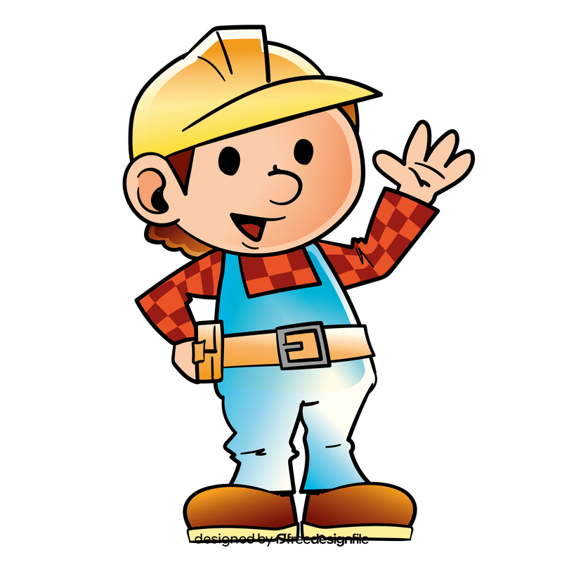 Bob The Builder cartoon clipart