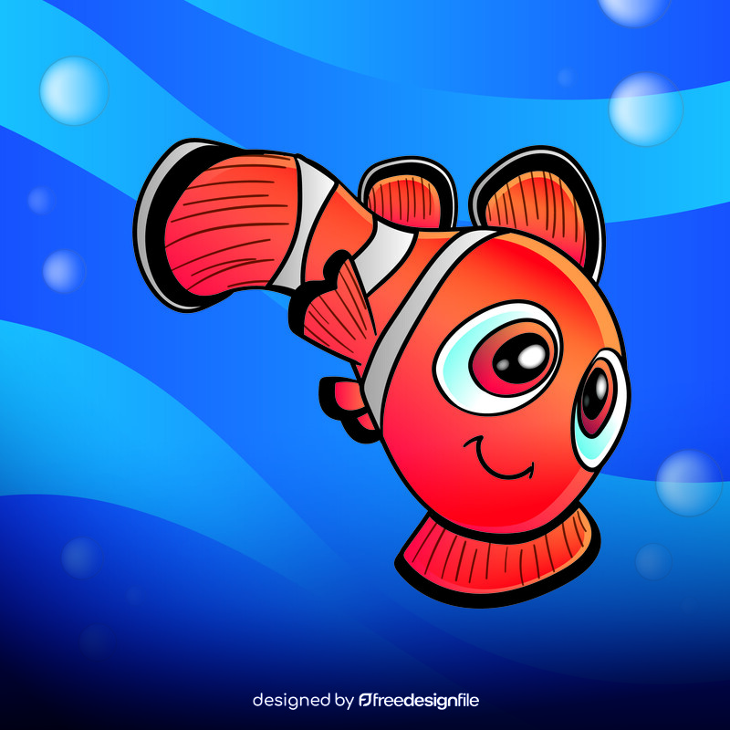 Finding Nemo cartoon vector