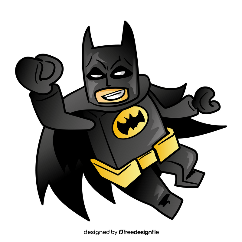 Lego Batman cartoon clipart