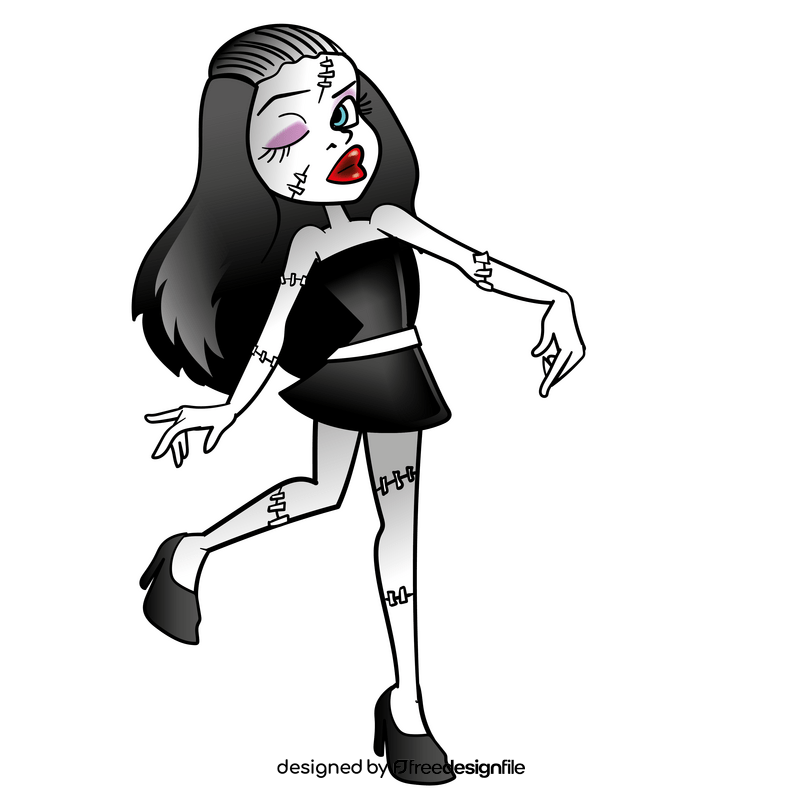 Monster High cartoon clipart