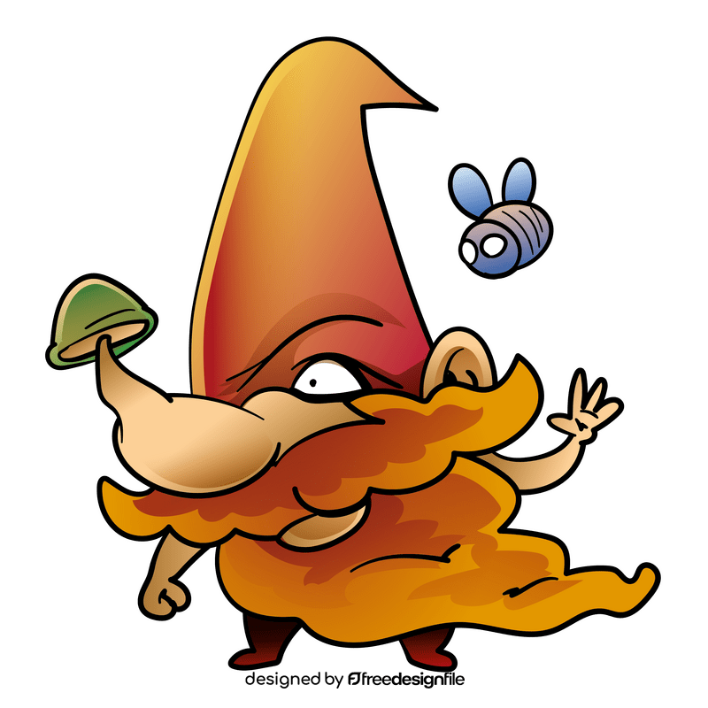 Gnome cartoon clipart