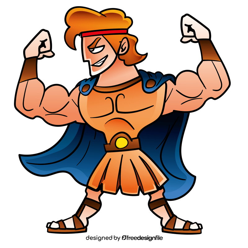 Hercules cartoon clipart