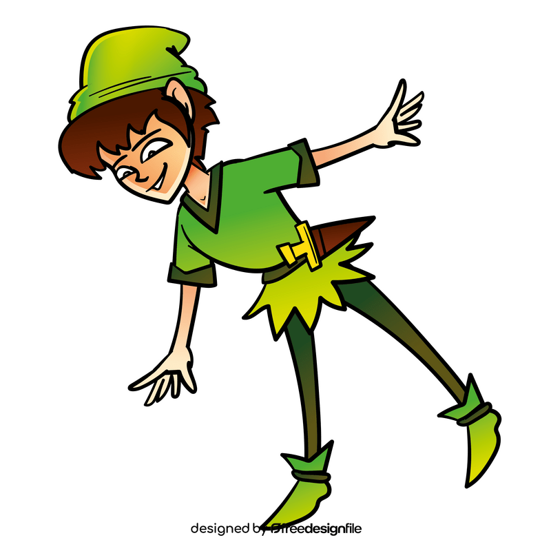 Peter pan cartoon clipart