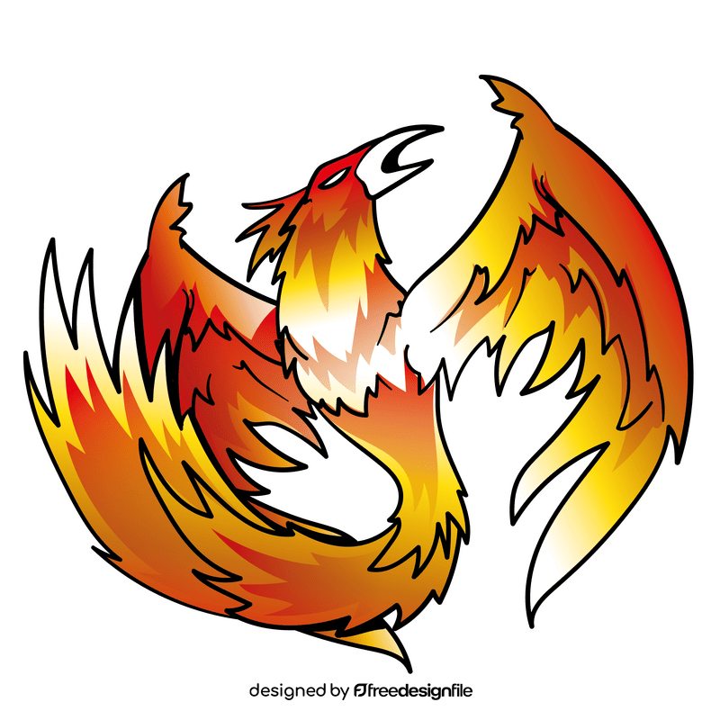 Phoenix cartoon clipart