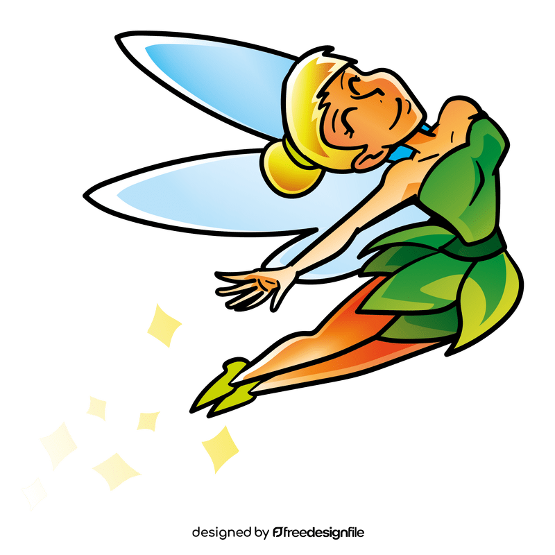 Tinkerbell cartoon clipart