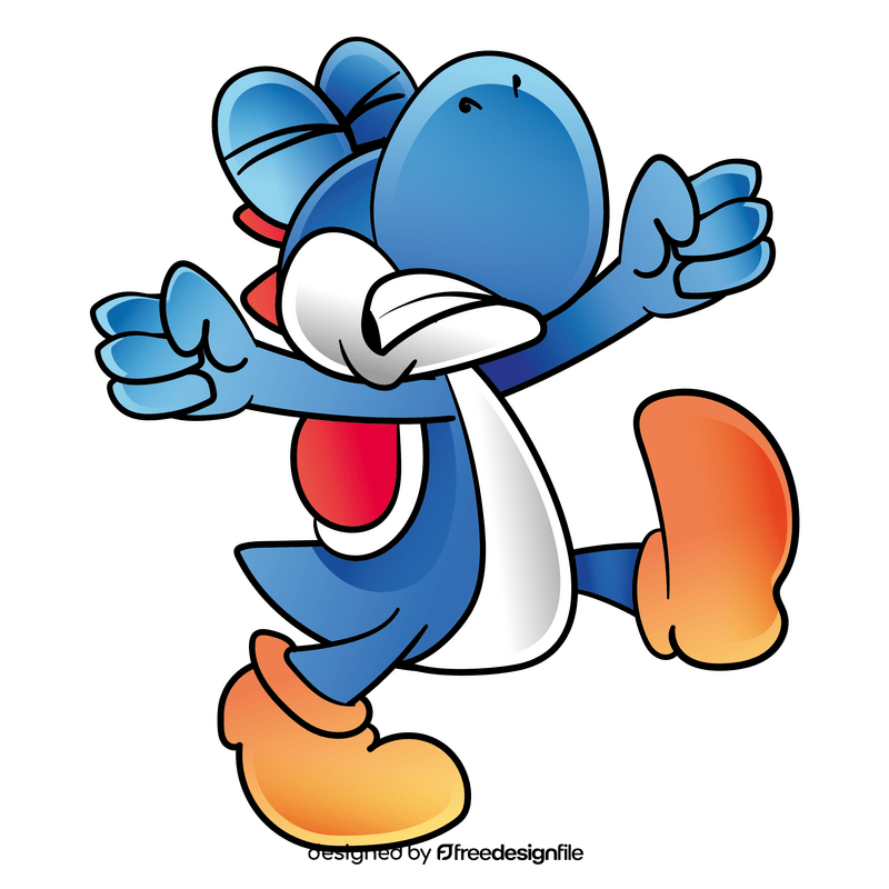 Yoshi cartoon clipart