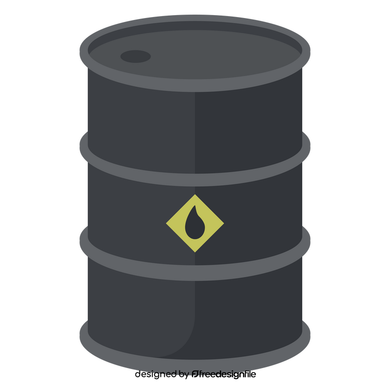 Oil barrel clipart