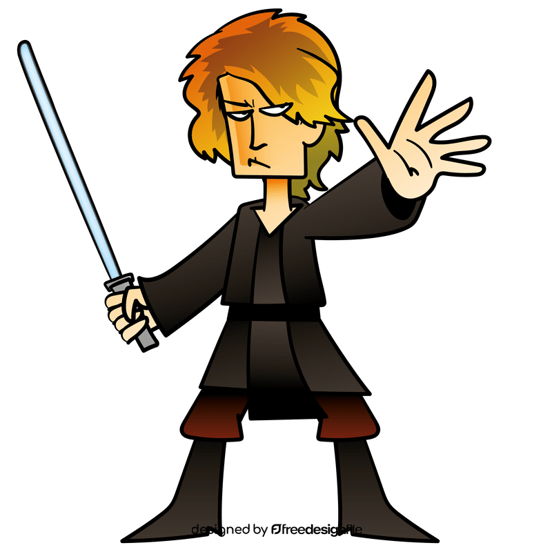 Luke skywalker cartoon clipart