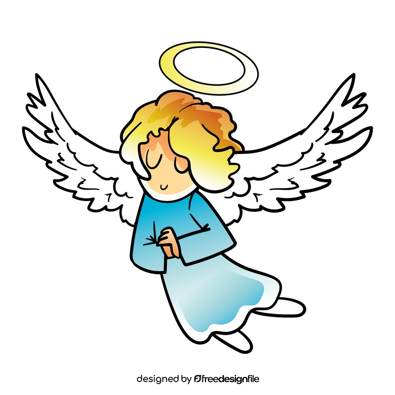 Angel cartoon clipart