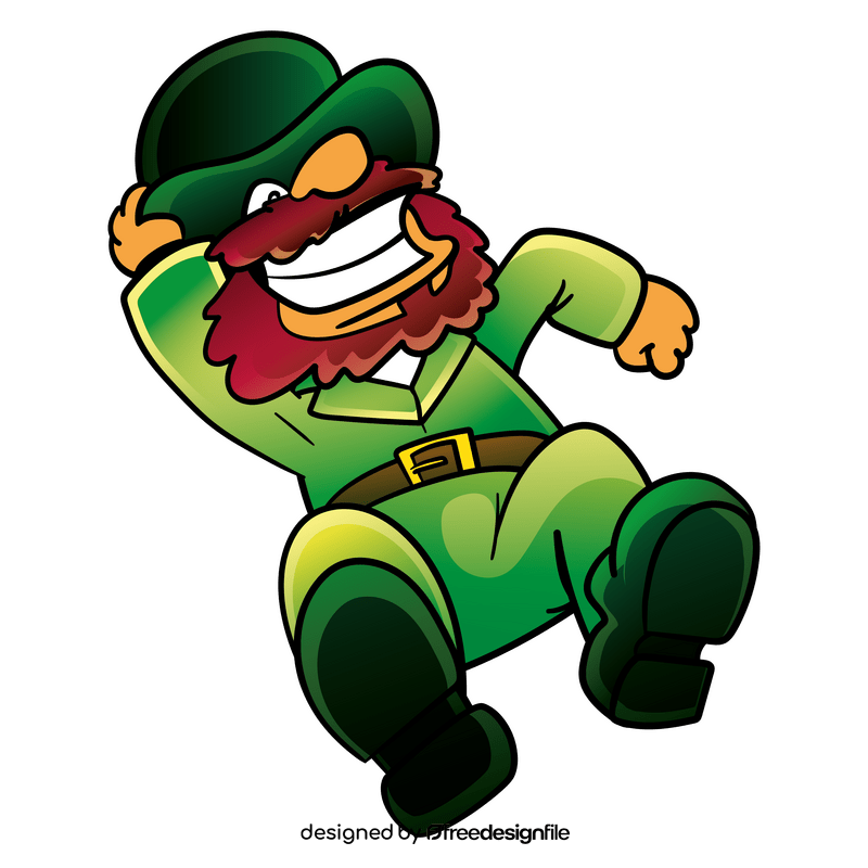 Leprechaun cartoon clipart