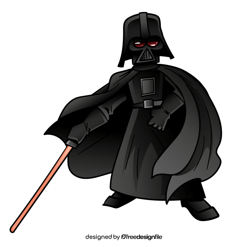 Darth vader cartoon clipart