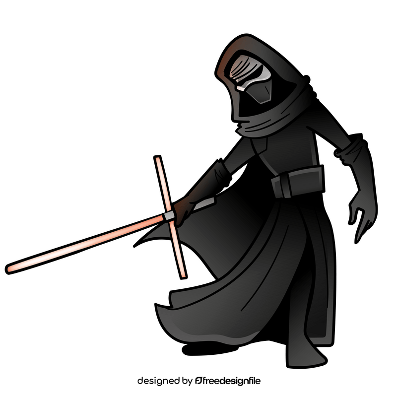 Kylo ren cartoon clipart