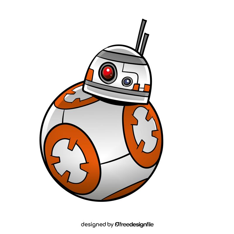 Bb8 cartoon clipart