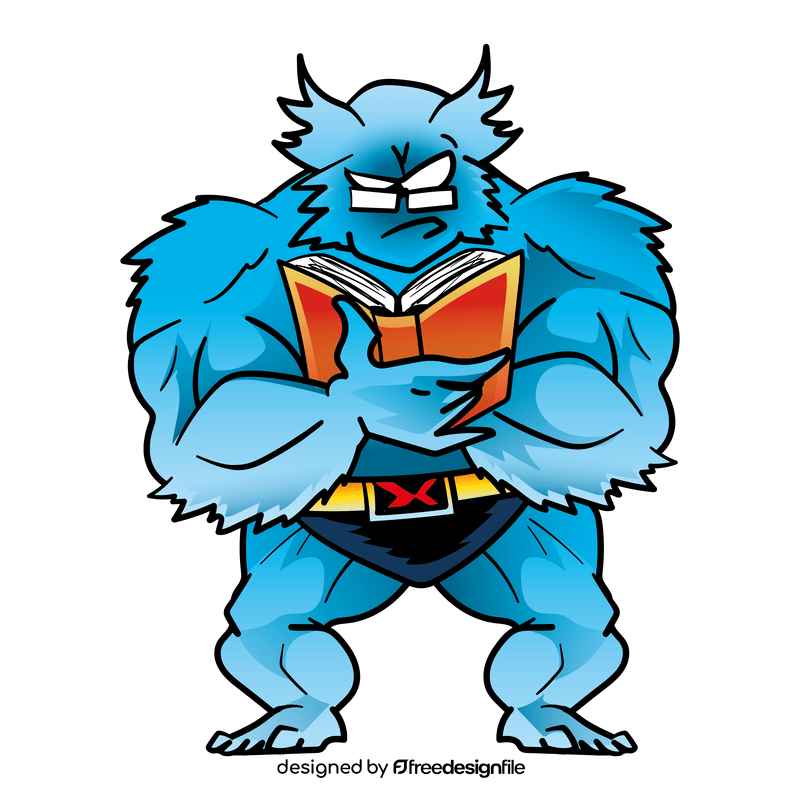 Beast cartoon clipart