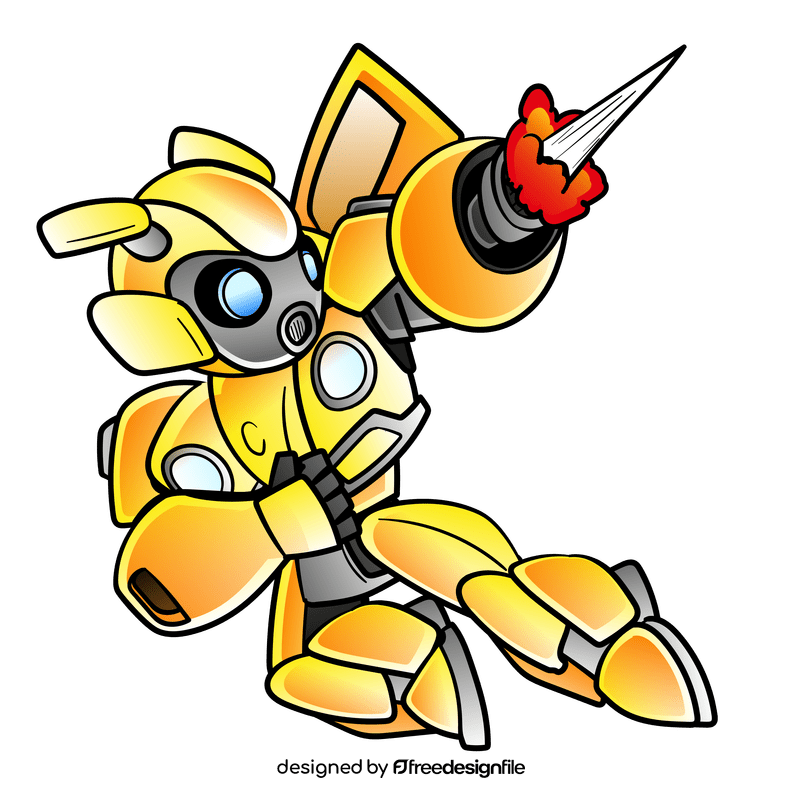 Bumblebee cartoon clipart