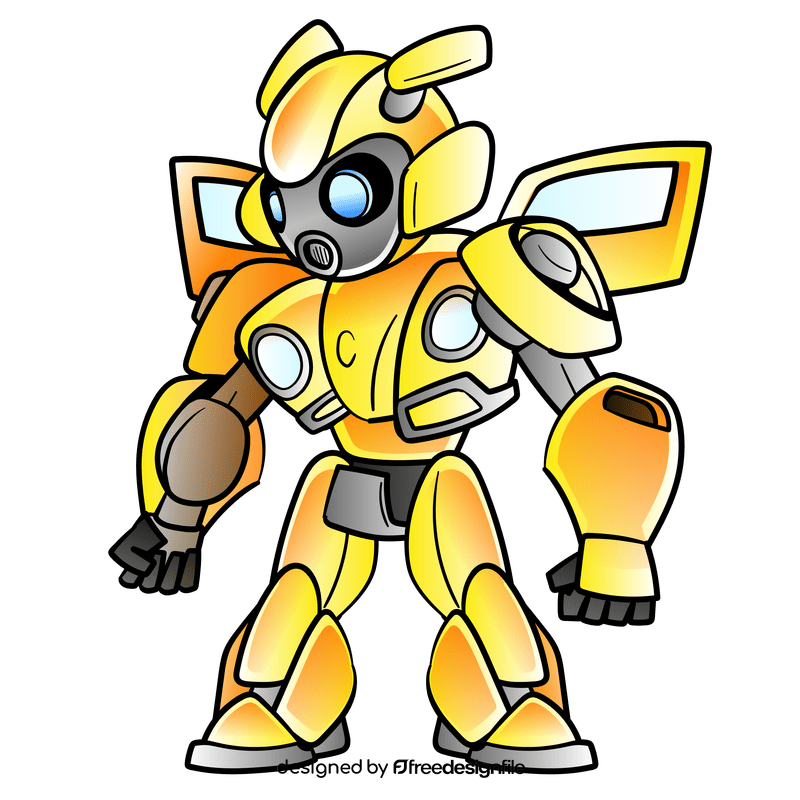 Bumblebee cartoon clipart