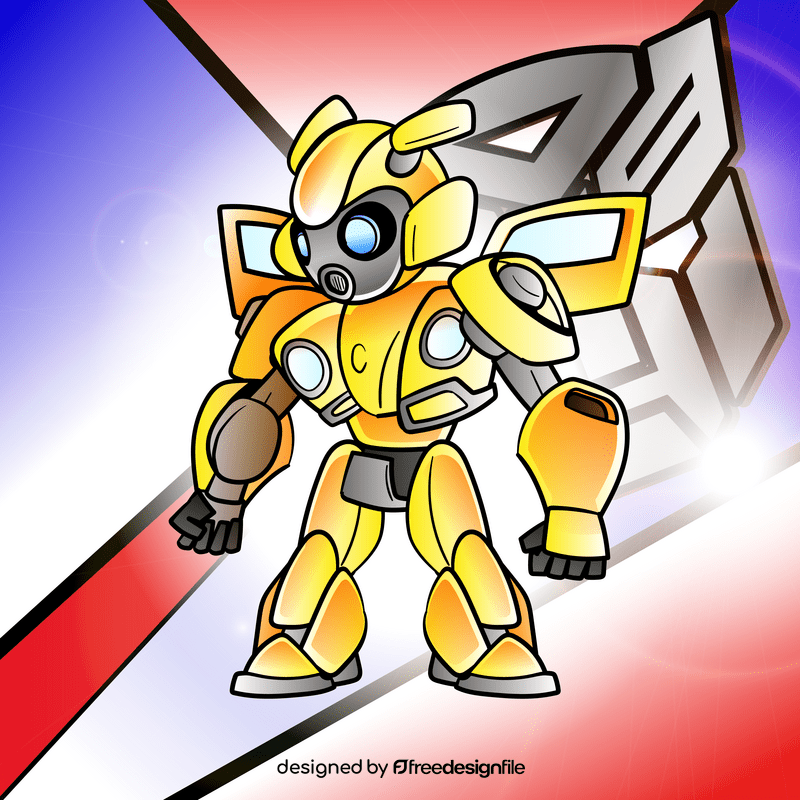 Bumblebee cartoon vector