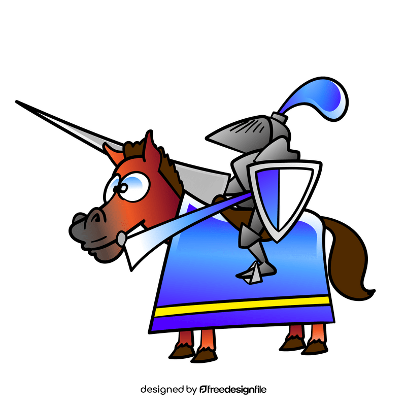 Knight cartoon clipart