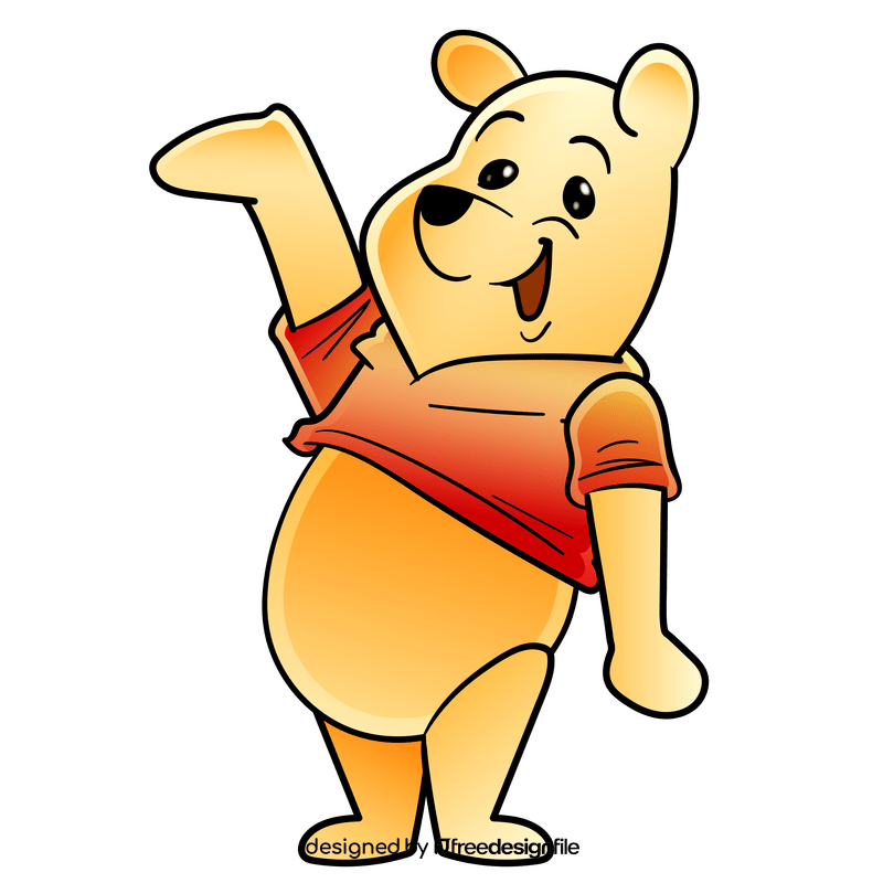 Winnie the Pooh cartoon clipart