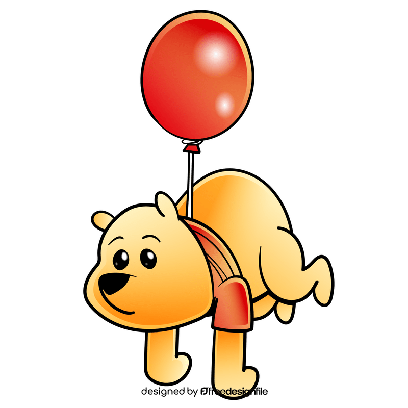 Winnie the Pooh cartoon clipart